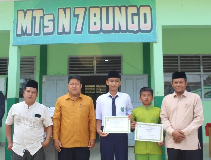 Class Meeting Semester Genap MTsN 7 Bungo 2026 Resmi Ditutup, Wakasis Apresiasi Sportivitas dan Kebersamaan Peserta