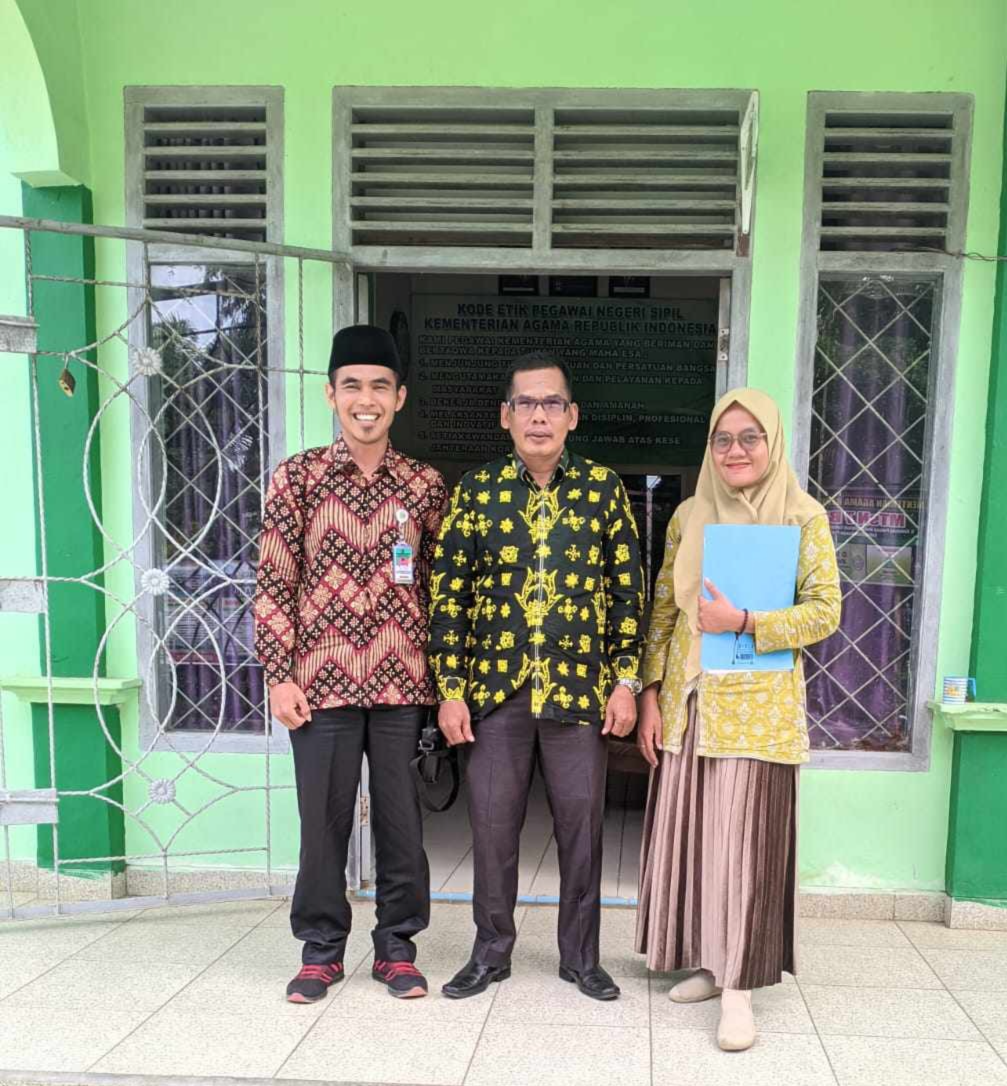 MTsN 7 Bungo Terima Kunjungan dari KUA Tanah Tumbuh Terkait Program BRUS