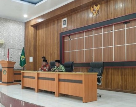 Kepala MTsN 7 Bungo Hadiri Rakor Persiapan HAB Kemenag Kabupaten Bungo