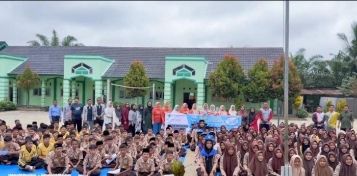 Pelaksanaan Cek Kesehatan Gratis (CKG) di MTsN 7 Bungo Berjalan Lancar dan Sukses