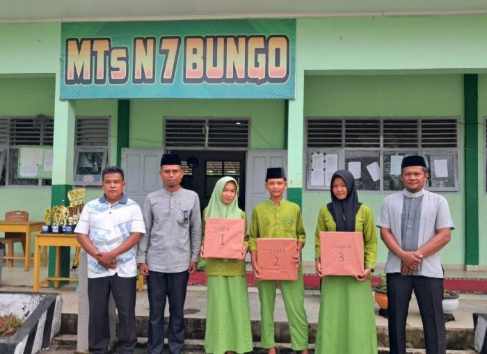 Semarak Penutupan Class Meeting Semester Ganjil MTsN 7 Bungo Berlangsung Meriah
