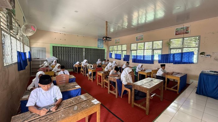 Panitia ASAS Ganjil MTsN 7 Bungo Pastikan Tidak Ada Peserta Dirugikan atas Kendala Teknis Hari Kedua