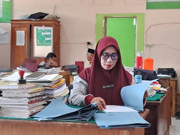 MTsN 7 Bungo Gerak Cepat Selesaikan Administrasi Pencairan TPG Guru ASN