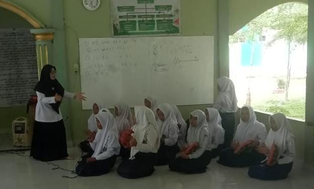 Grup Rebana MTsN 7 Bungo Harmoni Islam Giat Lakukan Gladi Jelang Peringatan Maulid Nabi SAW 1447 H