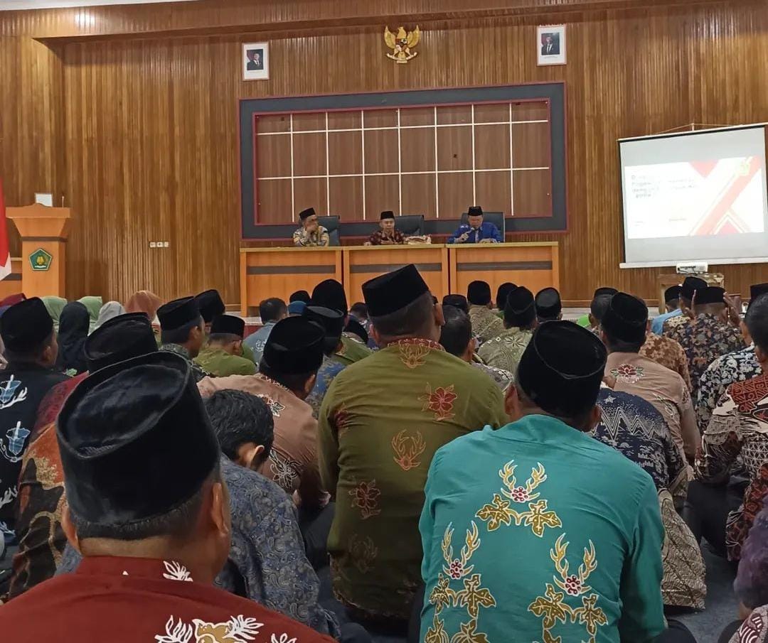 PPPK Tahap I MTs Negeri 7 Bungo Ikuti Pembinaan oleh Kemenag Bungo dan Terima SPMT 