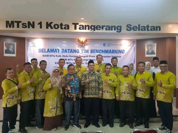 Kepala MTsN 7 Bungo Ikuti Benchmarking ke MTsN 1 Kota Tangerang untuk Penguatan Wawasan dan Manajemen Madrasah