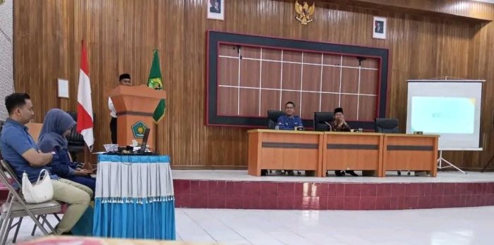 Dua ASN PPPK MTsN 7 Bungo Hadiri Pembinaan Pegawai di Kantor Kemenag Kabupaten Bungo