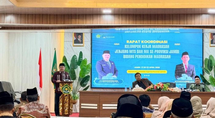 Rakor Madrasah Jambi 2026: Kakanwil Tekankan Transformasi, Integritas, dan Langkah Kecil Menuju Perubahan Besar