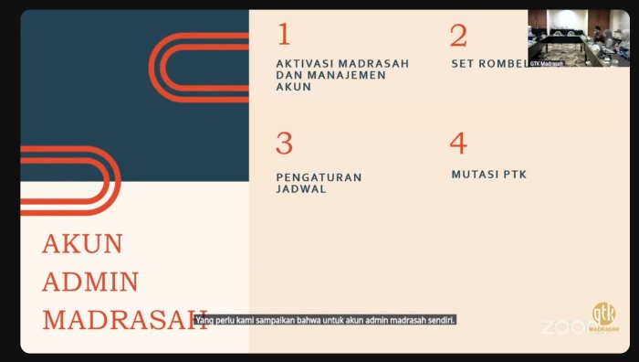 Perkuat Tata Kelola Data GTK, MTsN 7 Bungo Ikuti Sosialisasi EMIS GTK Terbaru Kementerian Agama
