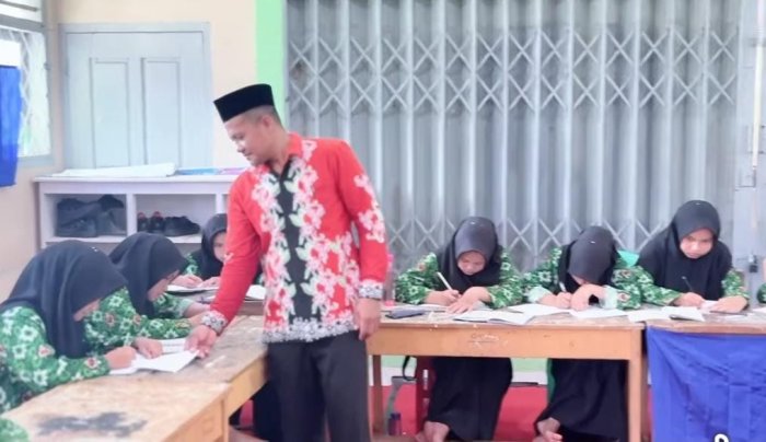 MTsN 7 Bungo Meriahkan Isra' Mi'raj 1447 H dengan Lomba Menulis Arab: Goresan Pena yang Menumbuhkan Cinta pada Al-Quran