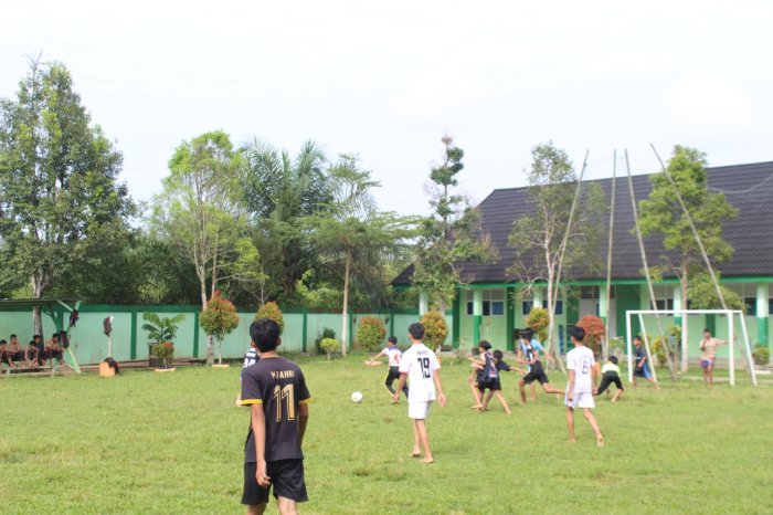 Semangat Sportivitas, Klub Sepak Bola MTsN 7 Bungo Jadi Wadah Pengembangan Bakat Siswa