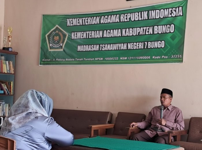 Awali Semester Genap, MTsN 7 Bungo Gelar Rapat Persiapan Pembelajaran Berlangsung Lancar