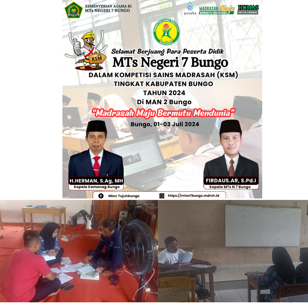 MTs Negeri 7 Bungo Siap Mengsukseskan KSM 2024