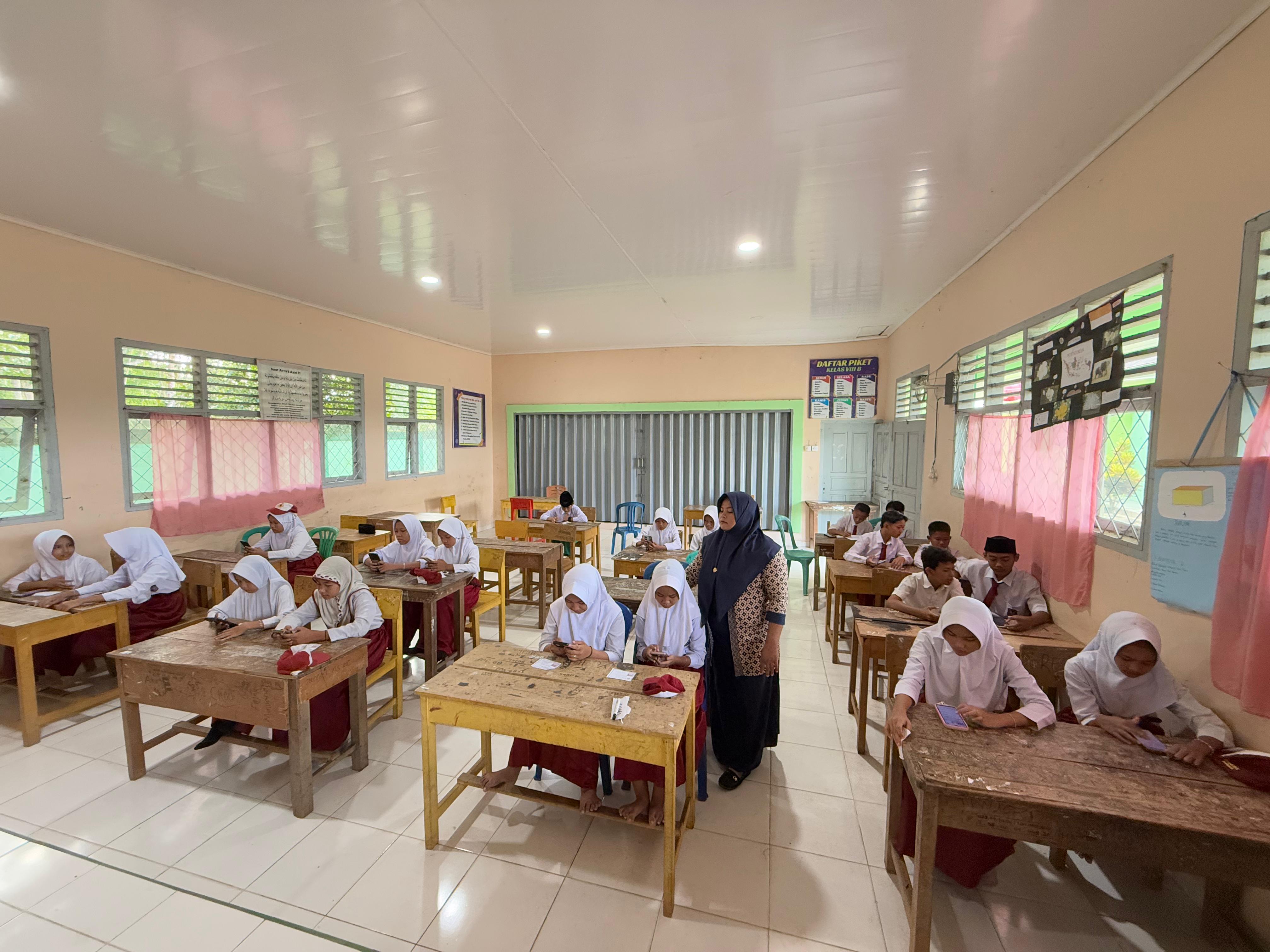 Hari Kedua Seleksi PPDB MTsN 7 Bungo Jalur Reguler Berjalan Lancar