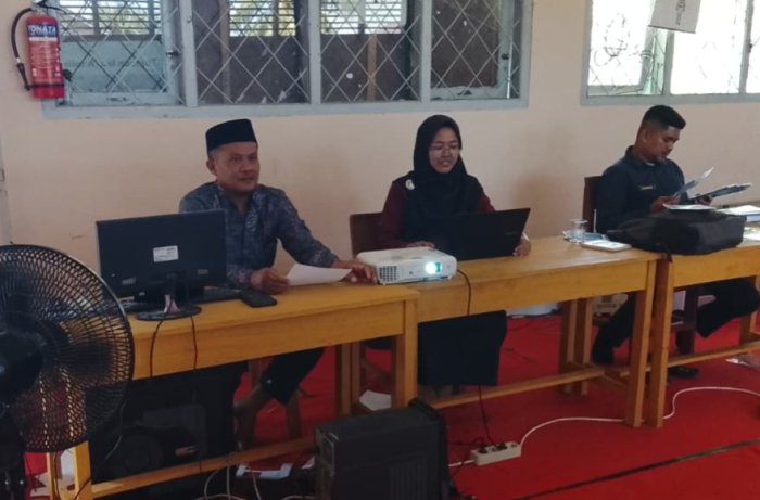 Menjelang Seminar Latsar, Ibu Cinta Invia Wulandari Lakukan Diskusi dengan Kepala MTsN 7 Bungo
