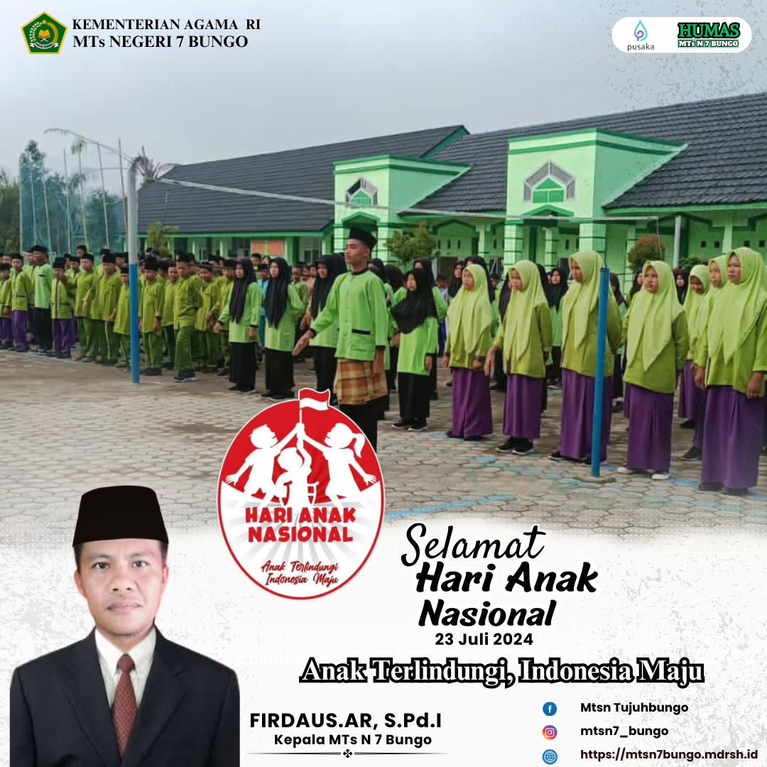 Selamat Hari Anak Nasional 2024