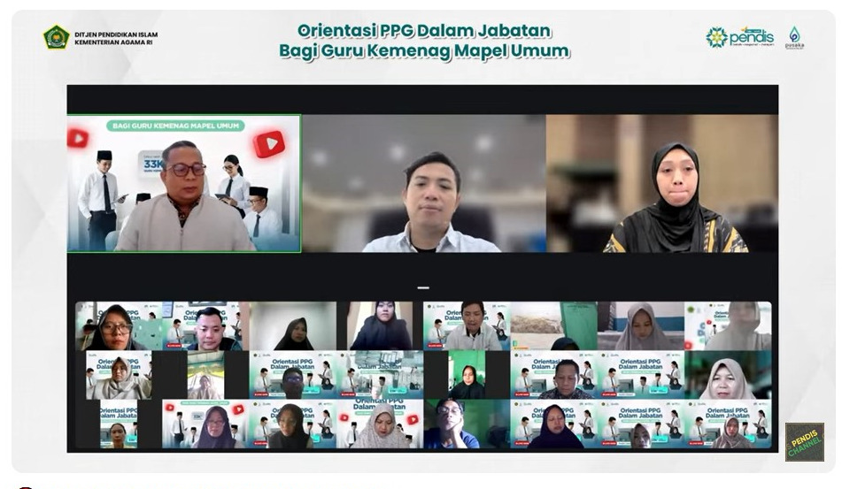 Guru MTsN 7 Bungo Ikuti Orientasi dan Pembekalan PPG Mapel Umum bagi Guru Madrasah Tahun 2025