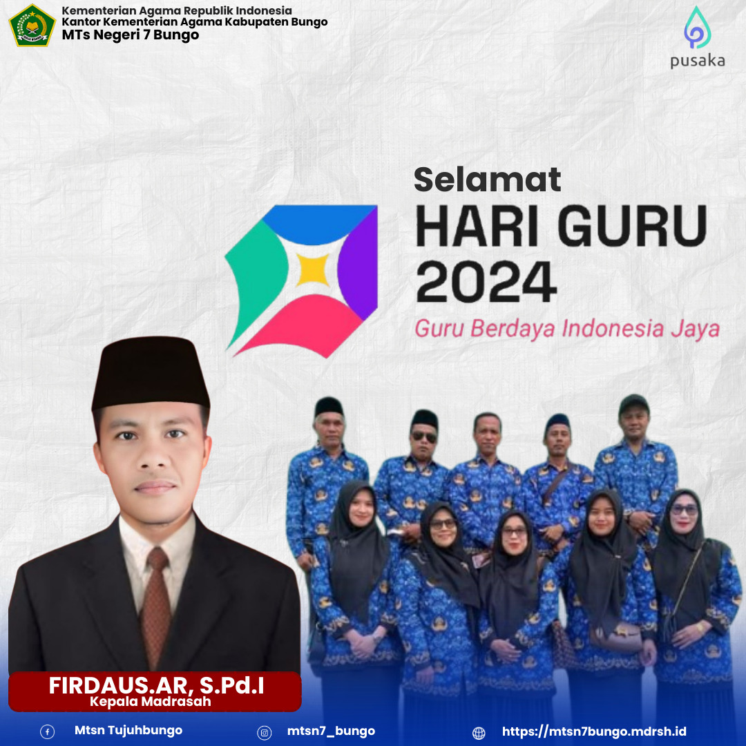 Selamat Hari Guru  Nasional 2024