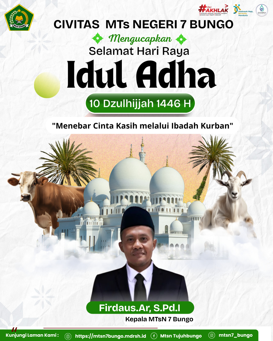 Selamat Hari Raya Idul Adha 1446 H / 2025 M
