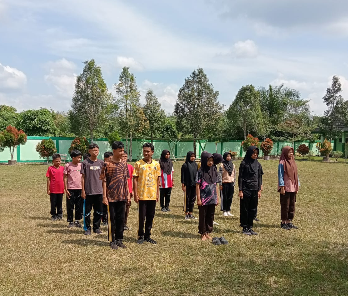 Tim LKBB MTsN 7 Bungo Intensifkan Latihan Jelang Lomba: Fokus pada Ketepatan, Ketegasan, dan Kekompakan