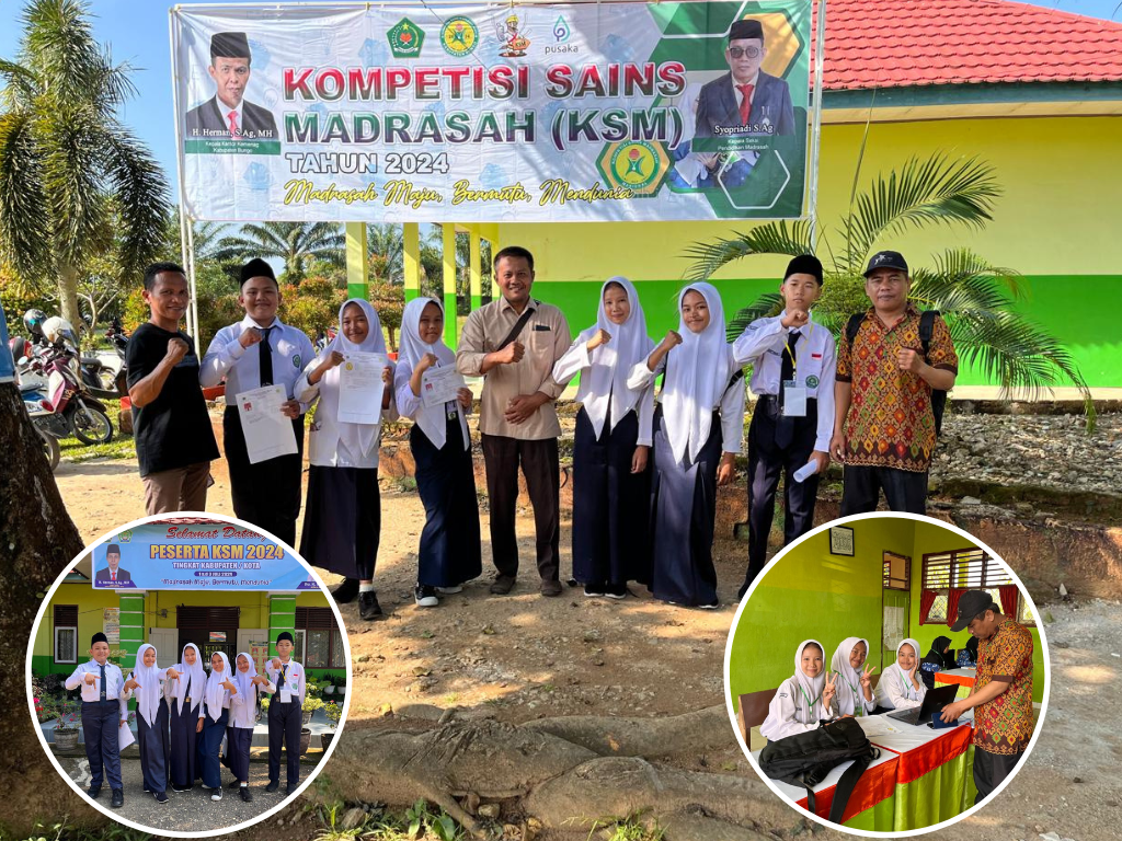 KSM  2024 MTs Negeri 7 Bungo Utus Enam Delegasi 