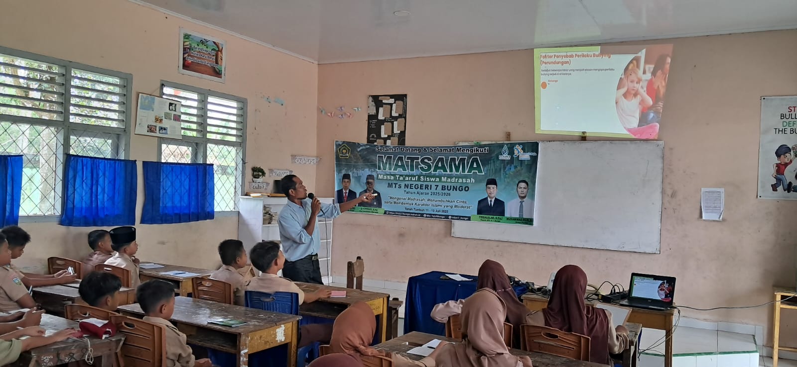 Penutup Hari Kedua MATSAMA MTsN 7 Bungo, Siswa Dibekali Materi Inspiratif Madrasahku, Surgaku