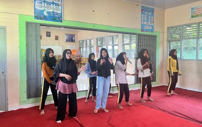 Sambut Hari Kesaktian Pancasila 2025, Siswa MTsN 7 Bungo Gelar Latihan Intensif