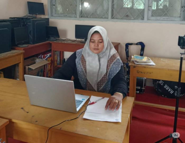 Guru MTsN 7 Bungo Sukses Ikuti Uji Coba Sistem Uji Pengetahuan (UP) PPG Batch 3