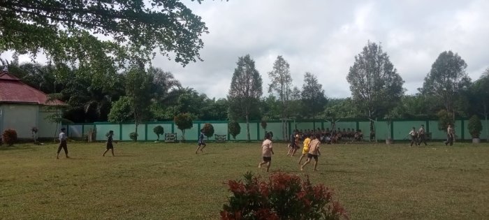 Lapangan MTsN 7 Bungo Hidupkan Semangat Lewat Ekstrakurikuler Sepak Bola