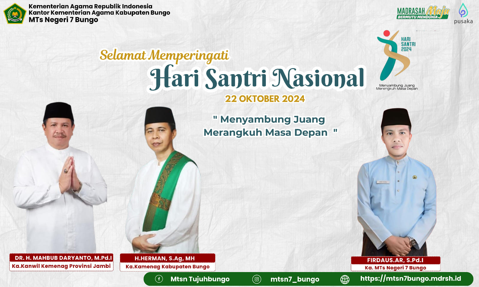 Selamat Hari Santri Nasional 2024