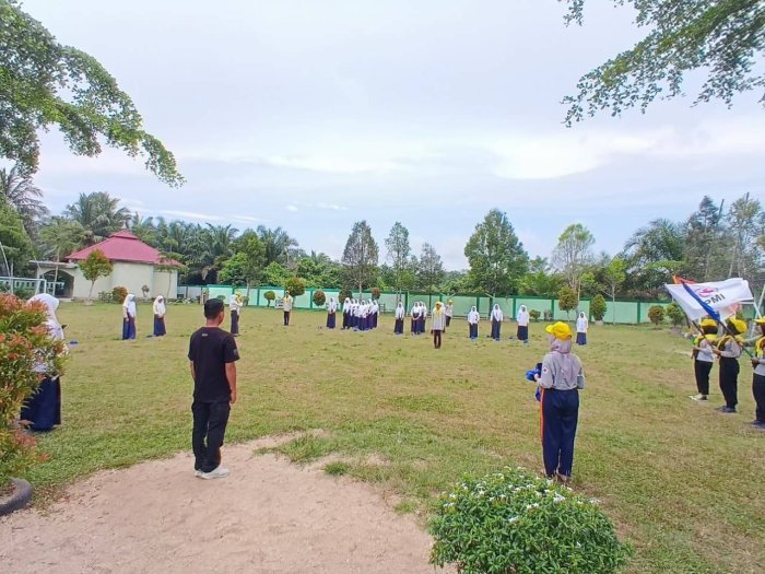 Kemah PMR Madya MTsN 7 Bungo Tahun 2025 Resmi Ditutup dengan Penuh Semangat Kepalangmerahan
