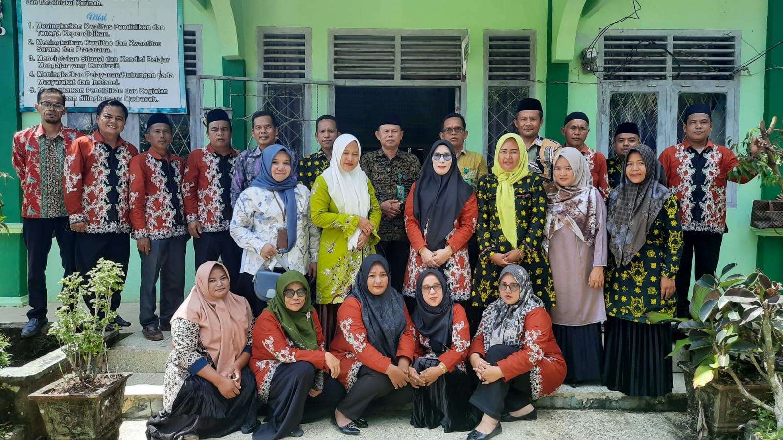 MTs N 7 Bungo Sambut Kunjungan Tim Sidak Kemenag Bungo Pasca Libur Idul Fitri 1446 H