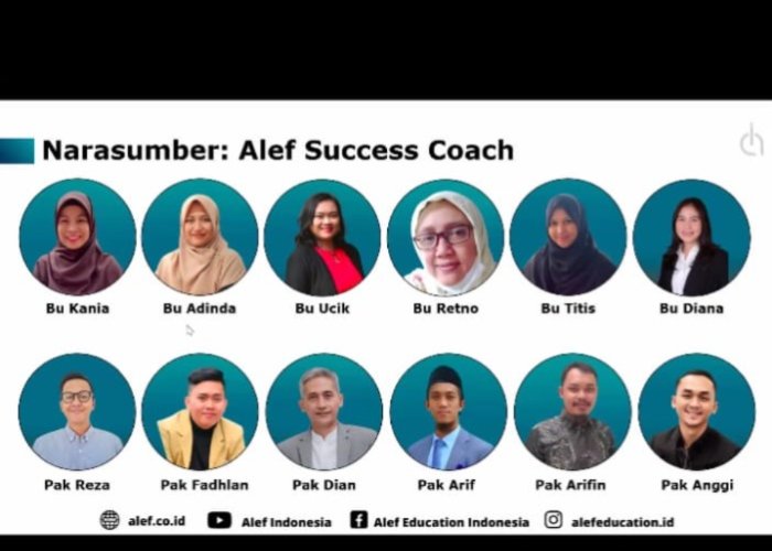 Guru MTsN 7 Bungo Ikuti Webinar Nasional Sosialisasi Program Kemenag RI dan Alef Education