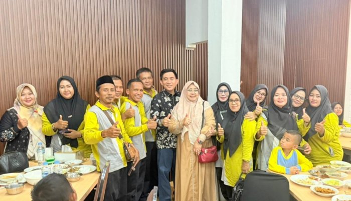 Hangatkan Silaturrahmi, Keluarga Besar MTsN 7 Bungo Bertemu Kabid PenaisZawa Kanwil Kemenag Jambi