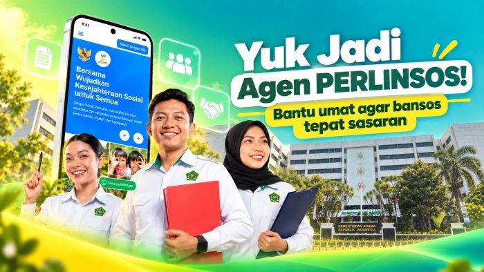 Ajak ASN Kemenag hingga Tokoh Agama Jadi Agen Perlinsos, Menag: Mari Bergerak Bantu Sesama Ajak ASN Kemenag hingga Tokoh Agama Jadi Agen Perlinsos, Menag: Mari Bergerak Bantu Sesama