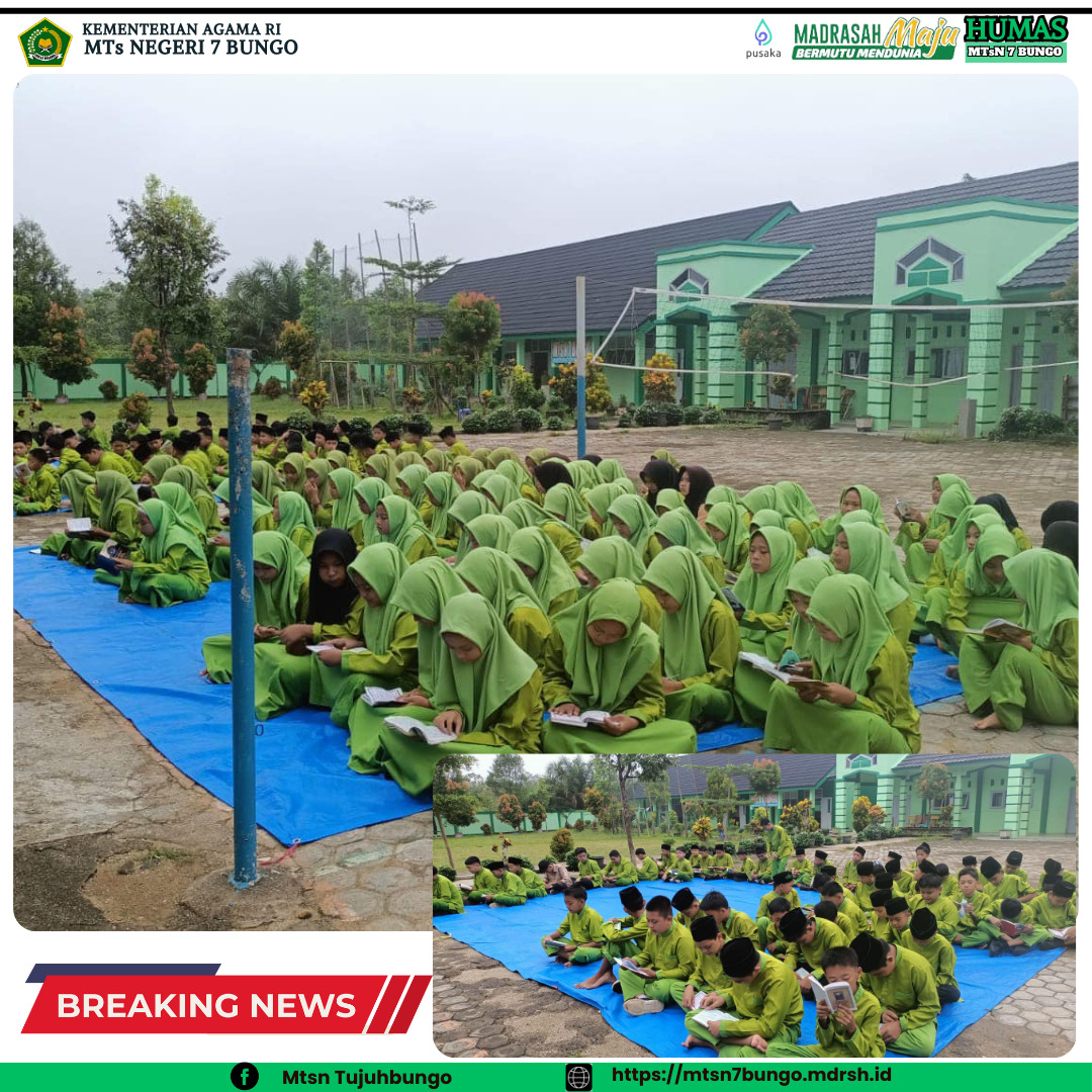 Pembacaan Suroh Yasin Bersama Menjadi Rutinitas Pagi Jumâ€™at di MTs Negeri 7 Bungo