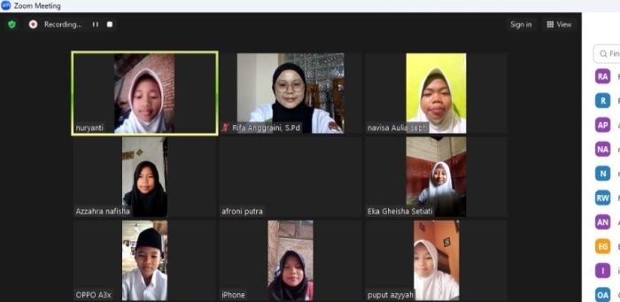 MTsN 7 Bungo Kembali Laksanakan PJJ, Pastikan Layanan Pendidikan Tetap Berjalan di Tengah Kabut Asap