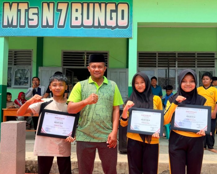 MTsN 7 Bungo Gelar Puncak Semarak Kemerdekaan dengan Pengumuman Juara Lomba