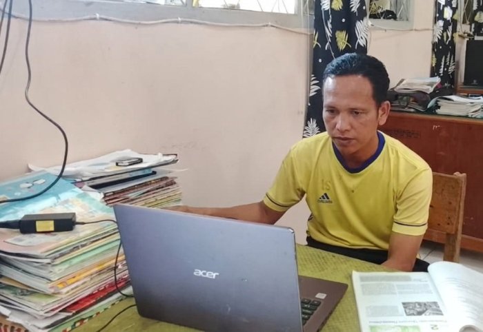 Di Tengah Kesibukan KBM dan TKA, Guru MTsN 7 Bungo Tuntaskan Persiapan Ujian Madrasah Secara Terstruktur