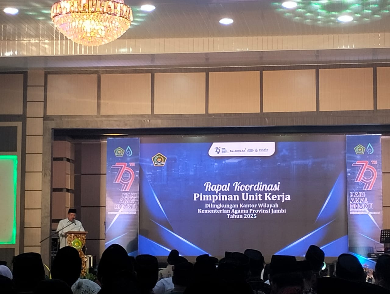 Kamad Hadiri Rakor Pimpinan Unit Kerja Kanwil Kemenag Jambi