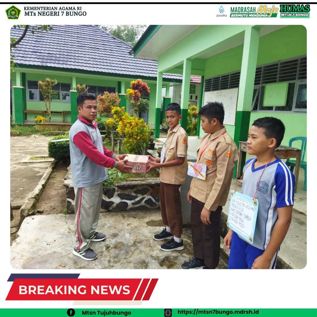 Penutupan Masa Ta'aruf Siswa Madrasah (MATSAMA) MTs N 7 Bungo TA 2024/2025