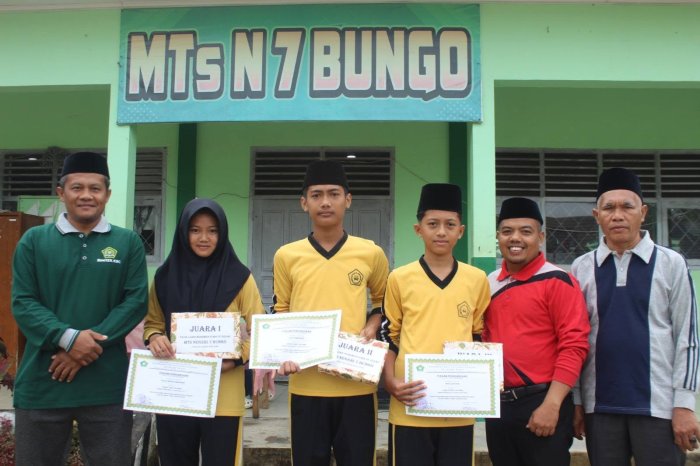 MTsN 7 Bungo Umumkan Peraih Nilai Tertinggi ASAS Genap Tahun Pelajaran 2025/2026 MTsN 7 Bungo Umumkan Peraih Nilai Tertinggi ASAS Genap Tahun Pelajaran 2025/2026