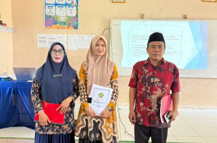 Wakil Kepala Madrasah MTsN 7 Bungo Laksanakan Supervisi untuk Tingkatkan Kualitas Pembelajaran