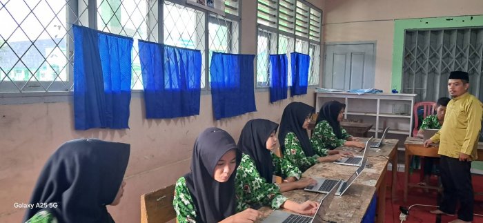Gladi Bersih TKA Berakhir, Siswa Kelas IX MTsN 7 Bungo Semakin Siap Hadapi Ujian Akademik