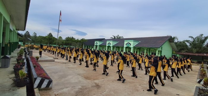 Suasana Meriah Sambut Pembukaan Classmeeting MTsN 7 Bungo Tahun Ajaran 2025/2026