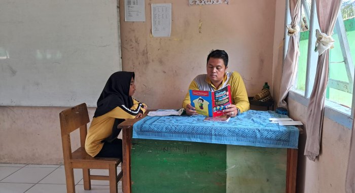 Suasana MTsNegeri 7 Bungo Semarak dengan Kegiatan Setoran Hafalan Al-Quran Juz 30