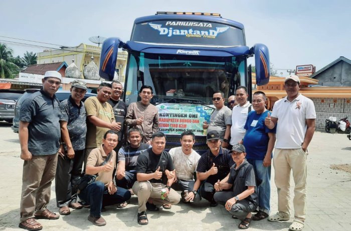 MTsN 7 Bungo dan Rombongan K3M Negeri Bersilaturahmi dengan Mantan Kakan Kemenag Bungo di Jambi
