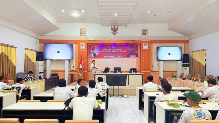 Tingkatkan Standar Kompetensi Pelatih, Ahmad Mursalin Ikuti Coaching Clinic Marching Band Bersama Nimon Noer