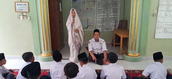 Nada Zulfa Sampaikan Kultum Tentang Anak Yatim, Ajak Siswa Tanamkan Rasa Kasih Sayang