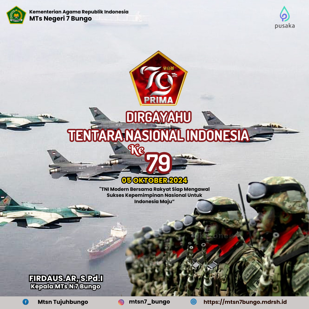 Dirgahayu Tentara Nasional Indonesia ke 79